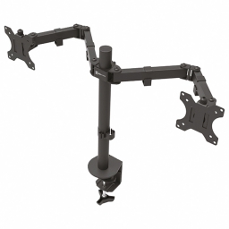 SOPORTE DE MESA ARTICULADO 2 MONITORES 13"-32" KLIP XTREME (KPM-310) HASTO 8Kg CADA MONITOR