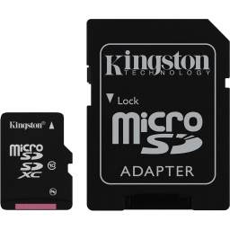 RAM MICRO-SDXC 64GB KINGSTON CLASS 10 CADAPTADOR SD (SDCX1064GB)