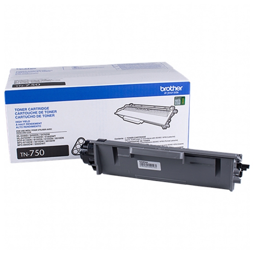 TONER BROTHER TN-750 NEGRO (5450DN/5470DW/6180DW/8150DN/8155DN/8710DW/8910DW/8950DW) (8.000PAG)