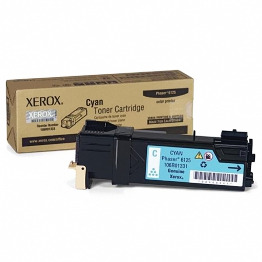 TONER XEROX 106R01335 CYAN 6125